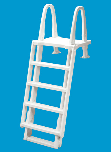 Ocean Blue Outside Safety Ladder