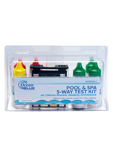 Ocean Blue 5-Way Test Kit